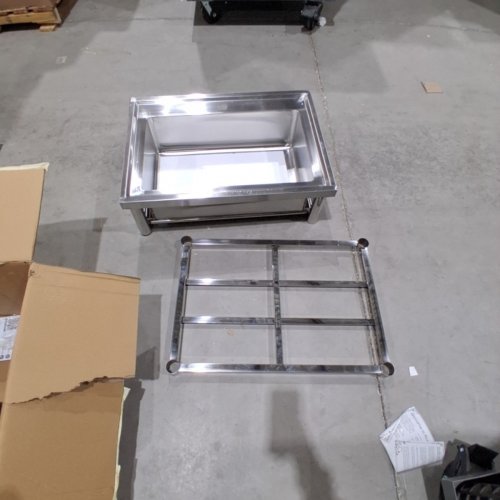 GARVEE FREE STANDING UTILITY SINK - 20" X 24" - STAINLESS STEEL (MODEL: PHO_34EY5OVJ) image 3