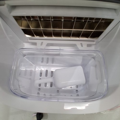 EUHOMY COUNTERTOP ICE CUBE MAKER MACHINE WITH EXTERNAL WATER TANK - 34LBS/DAY - BLACK (MODEL: IM005-CBL-CAEH) image 4