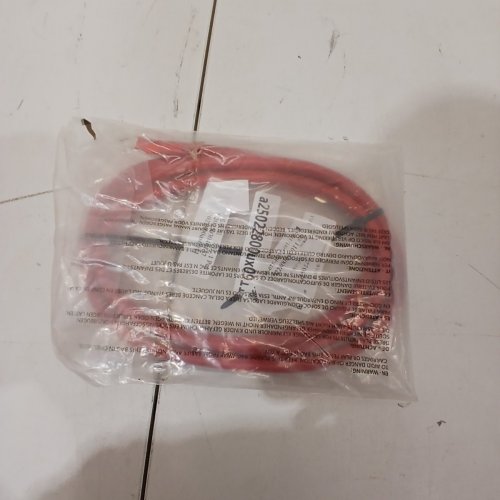 VEKAUTO 4AWG TINNED COPPER BATTERY INVERTER CABLE - 47" - 5/16" - RED image 3