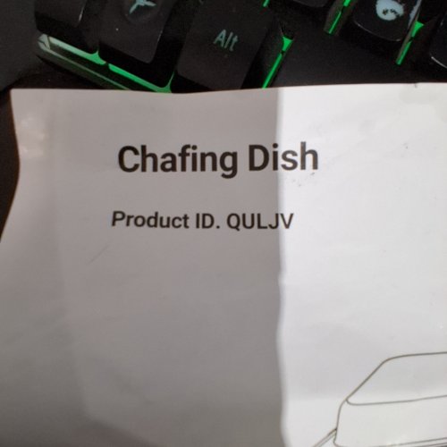 2PK GARVEE CHAFING DISH FOR BUFFET SET - 8QT - SILVER (MODEL: QULJV) image 2