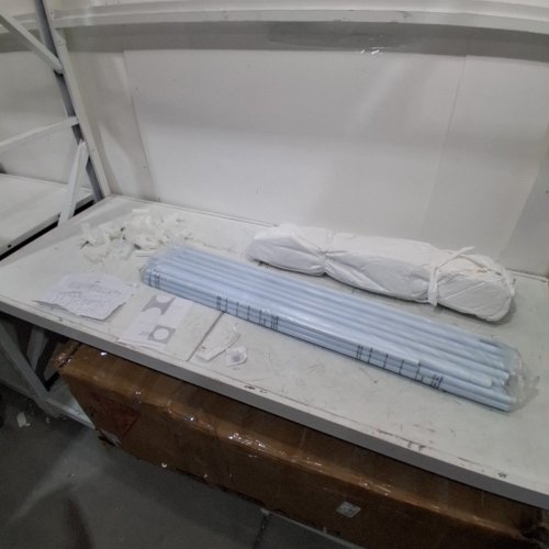 COSTWAY OUTDOOR PORTABLE WATERPROOF STURDY CANOPY TENT - 10FT X10FT - WHITE - (MODEL: OP3602) image 2