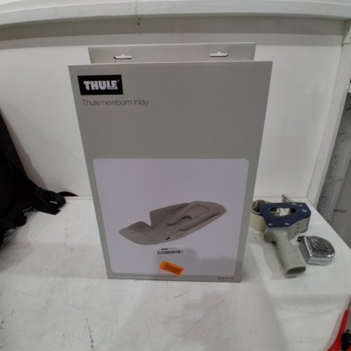 THULE NEWBORN STROLLER INLAY FOR NEWBORNS UP TO 6 MONTHS - MACHINE WASHABLE, *COMPATIBILITY VARIES SEE PHOTOS* - SOFT GRAY (MODEL: 11200303) image 3