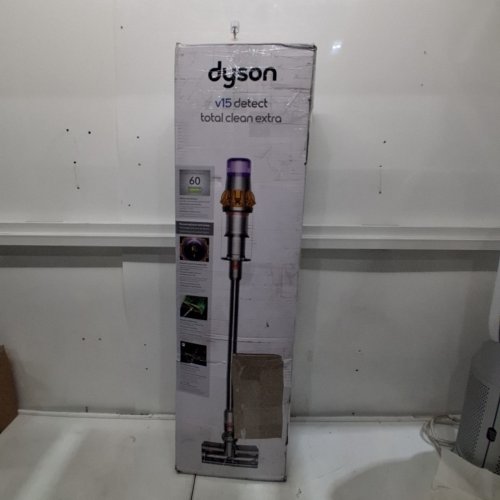 DYSON V15 DETECT TOTAL CLEAN EXTRA CORDLESS VACUUM CLEANER WITH 10 ATTACHMENTS (MODEL: V15 2103300) image 9