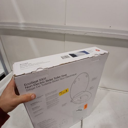 BRONDELL ECOSEAT S101 NON-ELECTRIC SLOW-CLOSE BIDET TOILET SEAT - ROUND - WHITE (MODEL: CANS101 EW) image 4