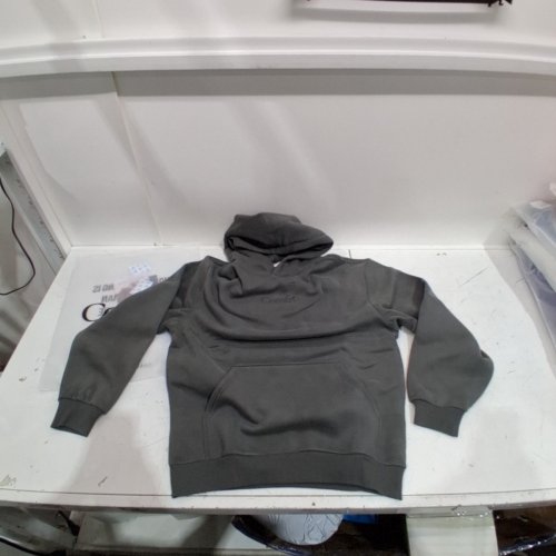 UNISEX COMFRT SIGNATURE HOODIE2 - MEDIUM - STEEL GREY (STYLE : CT007SC-2) image 2