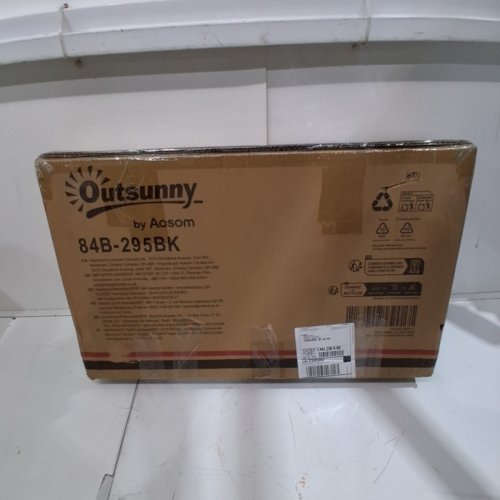 OUTSUNNY OUTDOOR HANGING SHELF - BLACK - (MODEL: 84B-295BK) image 5