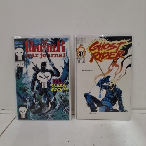 4 ASSTD MARVEL ASSORTED COMIC BOOKS - GHOST RIDER #21, PUNISHER WAR JOURNAL #52, THE INFINITY CURSADE #3, SILVER SURFER #60 - VARIOUS AUTHORS image 4