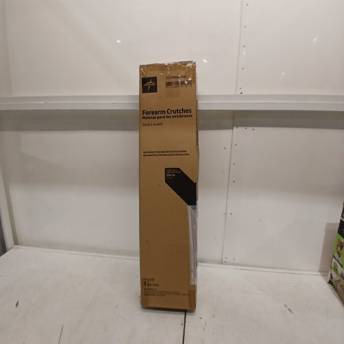 MEDLINE ALUMINUM FOREARM CRUTCH - 250LB - (MODEL:MDS805161) image 3