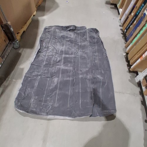 INTEX DURA-BEAM PRESTIGE AIR MATTRESS WITH BUILT IN USB PUMP - 12" RAISED - QUEEN - GREY (MODEL: 64114E) image 3