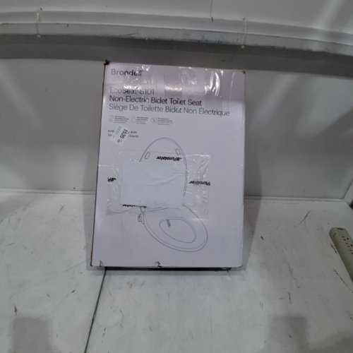 BRONDELL SWASH ECOSEAT NON-ELECTRIC SLOW-CLOSE BIDET TOILET SEAT - FITS ELONGATED TOILETS 18"-19.5"/5.5"-8" BOLT SPREAD - WHITE (MODEL: CANS101-EW) image 4