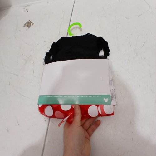 2PC BABY DISGUISE MINNIE MOUSE COSTUME - 12-18 MONTHS - RED BLACK image 3