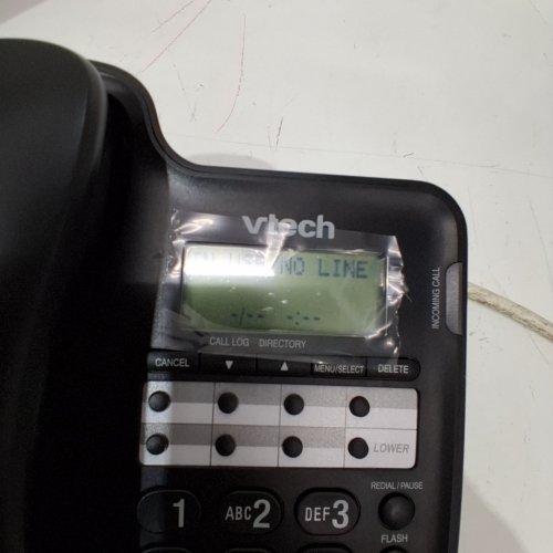 VTECH CORDED SPEAKERPHONE WITH CALLER ID - BLACK (MODEL: CD1153-BK) image 2