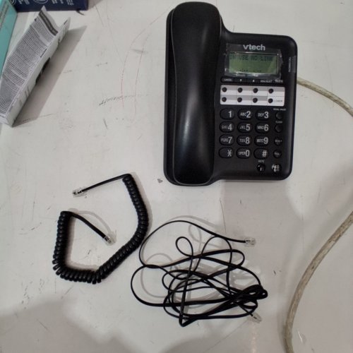 VTECH CORDED SPEAKERPHONE WITH CALLER ID - BLACK (MODEL: CD1153-BK) image 3