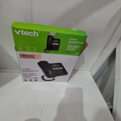 VTECH CORDED SPEAKERPHONE WITH CALLER ID - BLACK (MODEL: CD1153-BK) image 4