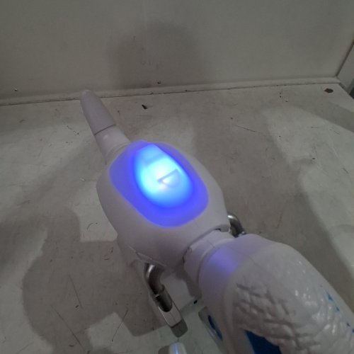 SHARPER IMAGE ROBO RAPTOR RIVALS REMOTE-CONTROL TOY DINOSAUR - WHITE image 2