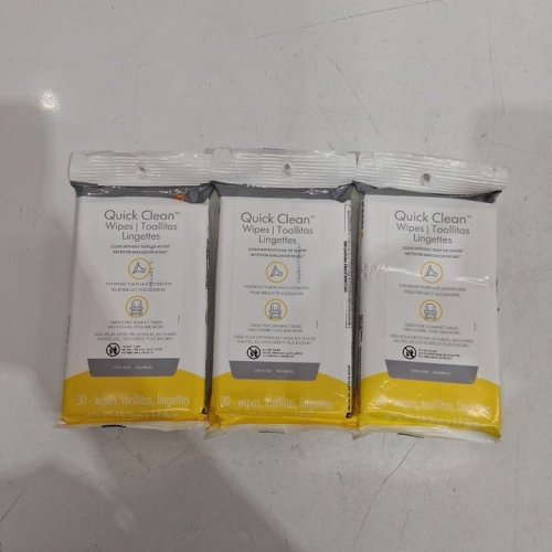 3 (30PK) MEDELA QUICK CLEAN WIPES FOR BREAST PUMPS AND ACCESSORIES - 90 WIPES TOTAL image 2