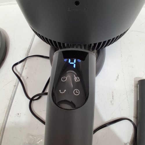 DREO OSCILLATING STANDING FAN WITH 90° ROTATION DC MOTOR 3 MODES AND ADJUSTABLE HEIGHT - 42.13" - BLACK (MODEL: DR-HPF013) image 2
