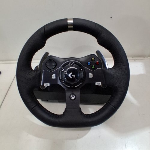 LOGITECH G920 DRIVING FORCE RACE WHEEL, FORCE FEEDBACK STEERING WHEEL WITH PEDALS AND SHIFTER FOR XBOX X|S, XBOX ONE, PC, - BLACK - (MODEL:941-000121) image 10