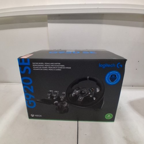 LOGITECH G920 DRIVING FORCE RACE WHEEL, FORCE FEEDBACK STEERING WHEEL WITH PEDALS AND SHIFTER FOR XBOX X|S, XBOX ONE, PC, - BLACK - (MODEL:941-000121) image 19