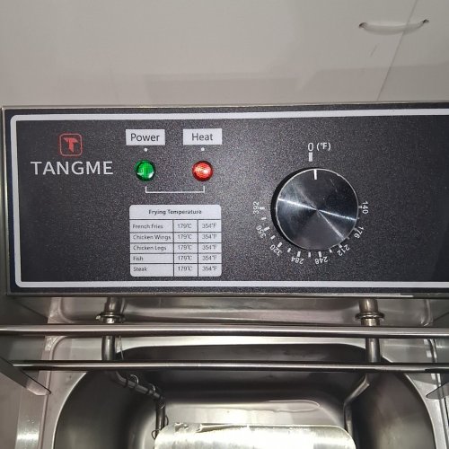 TANGME DOUBLE ELECTRIC COUNTERTOP FRYER - 22 L - STAINLESS STEEL (MODEL: 82) image 4