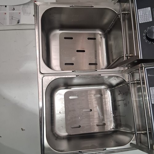 TANGME DOUBLE ELECTRIC COUNTERTOP FRYER - 22 L - STAINLESS STEEL (MODEL: 82) image 5