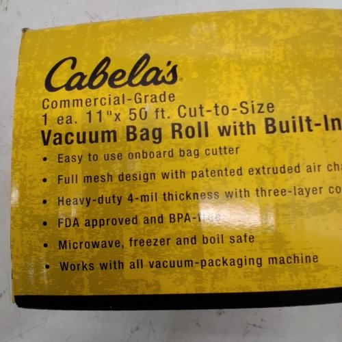 COMMERCIAL GRADE CUT TO SIZE VACUUM SEALER BAG ROLLS - 11" X 50FT - CLEAR image 3