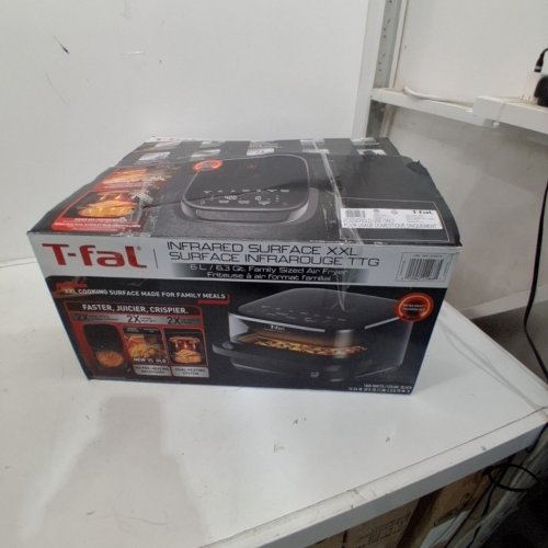 T-FAL INFRARED SURFACE AIR FRYER - 6.3 QT - 1800W - BLACK (MODEL: 2055376) image 8