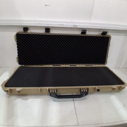 MEIJIA PORTABLE ROLLING WATERPROOF ALL WEATHER HARD RIFLE CASE - 51" X 14" - DESERT TAN - (MODEL: ‎MJ1700) image 3