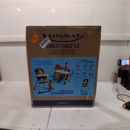 GRACO TABLE2TABLE LX 6 IN 1 HIGHCHAIR ASTEROID image 6