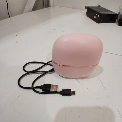 RECHARGEABLE WIRELESS MINI HAIR STRAIGHTENER COMB, TYPE-C PORT - PINK (MODEL: HB-208) image 4