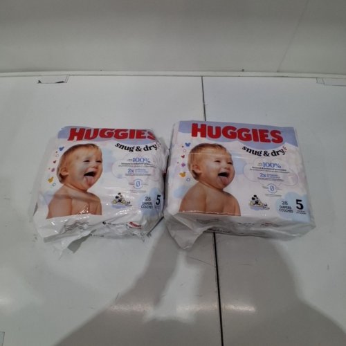 47PK HUGGIES SNUG & DRY DISPOSABLE DIAPERS - SIZE 5 - MICKEY MOUSE image 2