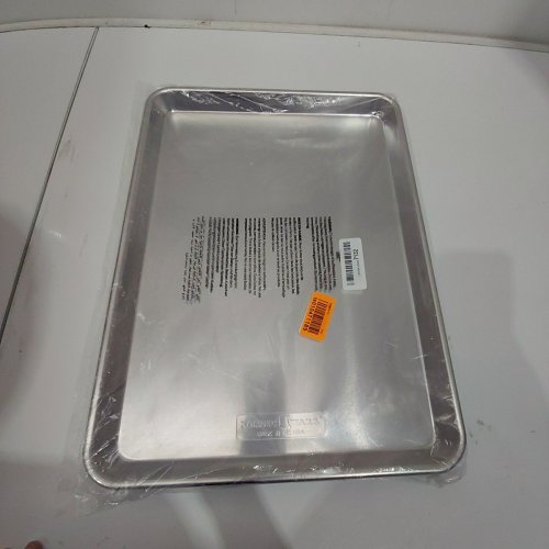 NORDIC WARE BAKER'S QUARTER BAKING SHEET PAN - 13" X 17" - ALUMINUM image 2