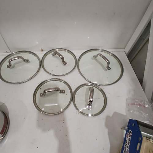 10PC LAGOSTINA CLASSICO STAINLESS STEEL COOKWARE SET & OVEN SAFE - SILVER (MODEL: L721.6192.10) image 6