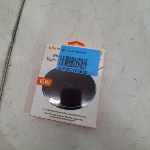 BORNE WIRELESS CHARGING PAD - 15W - BLACK image 5