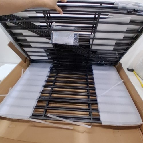 8PC HOMNITACX HEAVY DUTY METAL EXCERISES PLAYPEN/FENCE - 40" X 27"/EACH - BLACK image 5