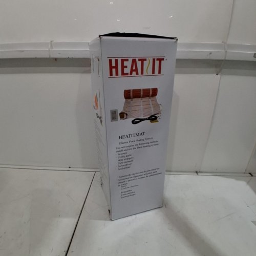HEATIT WARMMAT ELECTRIC RADIANT SELF-ADHESIVE FLOOR HEAT HEATING SYSTEM - 60SQFT - 120V - 720W - ORANGE (MODEL: WARMMAT-120-060) image 4