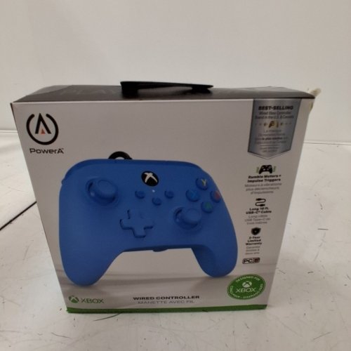 POWERA WIRED CONTROLLER FOR XBOX SERIES X|S - BLUE, GAMEPAD, WIRED VIDEO GAME CONTROLLER, GAMING CONTROLLER, WORKS WITH XBOX ONE AND WINDOWS - LIGHT BLUE image 6