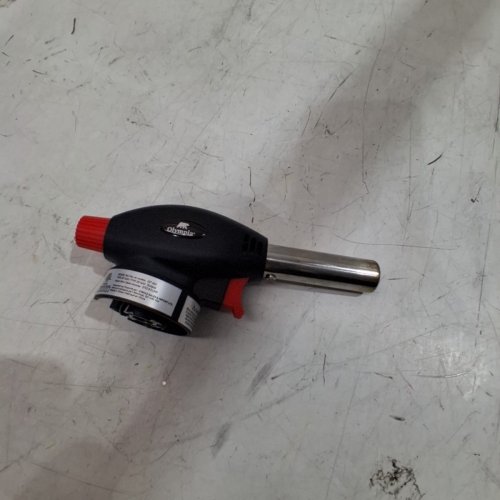 OLYMPIA BUTANE TORCH FOR OLYMPIA BUTANE FUEL CARTRIDGES - BLACK (MODEL: 32998LIT) image 2