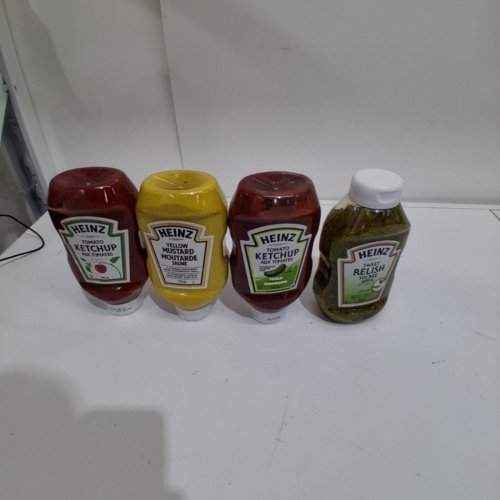 4PC HEINZ SUMMER PACK CONDIMENTS VARIETY PACK - KETCHUP, PICKLED, MUSTARD, RELISH image 4