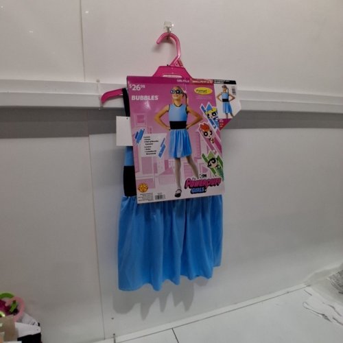 2PC RUBIES POWERPUFF GIRLS BUBBLES COSTUME SET - SMALL (4-6) - BLUE (MODEL: WM703140) image 3