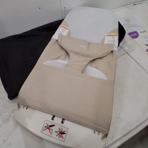 COMFY BUMPY ERGONOMIC BABY BOUNCER SEAT - 0-6 MONTHS - OATMEAL (MODEL: CFBYBR) image 3