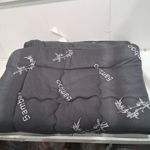 BEDLORE FULL MATTRESS TOPPER - QUEEN - GREY image 2