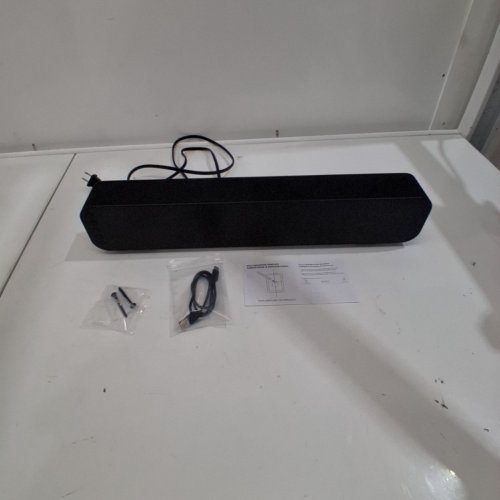 ONN. LED BLUETOOTH STEREO 2.0 WIRELESS/WIRED SOUNDBAR WITH REMOTE CONTROL - 20" - 120 WATTS - BLACK - (MODEL: 100075108) image 4
