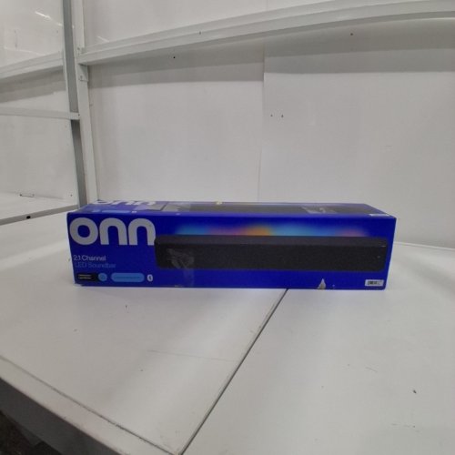 ONN. LED BLUETOOTH STEREO 2.0 WIRELESS/WIRED SOUNDBAR WITH REMOTE CONTROL - 20" - 120 WATTS - BLACK - (MODEL: 100075108) image 6