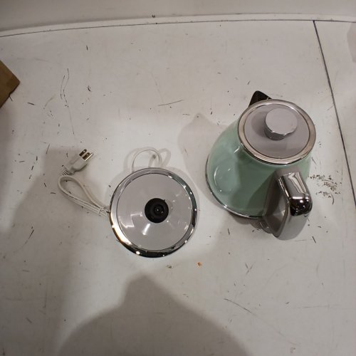 EVOLOOP ELECTRIC TEA KETTLE WITH AUTO SHUT OFF - 1L - 1500W - GREEN (MODEL: JK-1560) image 3
