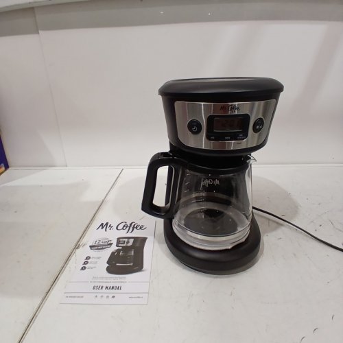 MR. COFFEE AUTOMATIC PROGRAMMABLE COFFEE MAKER - 12 CUP CARAFE - BLACK (MODEL: BVMC-MMX23-033) image 2