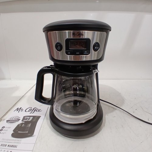 MR. COFFEE AUTOMATIC PROGRAMMABLE COFFEE MAKER - 12 CUP CARAFE - BLACK (MODEL: BVMC-MMX23-033) image 3
