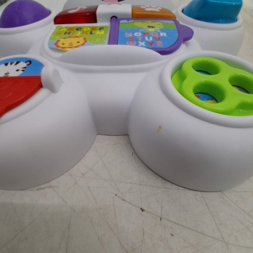 FISHER-PRICE LEARN-WITH-ME ZEBRA WALKER INTERACTIVE TOY *FRENCH VERSION* - MULTICOLOR image 4