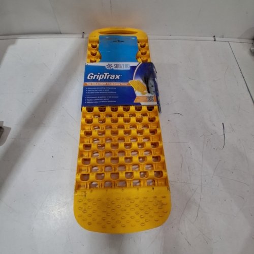 2PK SUBZERO GRIPTRAX TRACTION MAT - 8" X 25" - YELLOW image 3