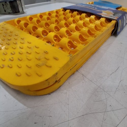 2PK SUBZERO GRIPTRAX TRACTION MAT - 8" X 25" - YELLOW image 4